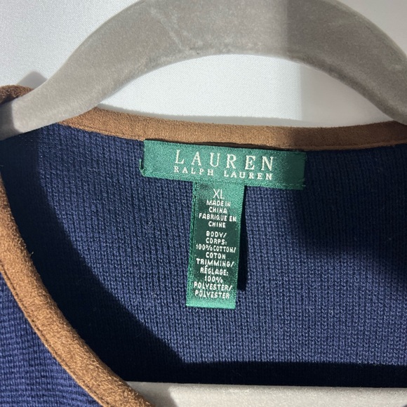 Women’s RALPH LAUREN Equestrian Style 100% Cotton Cardigan - Picture 3 of 3